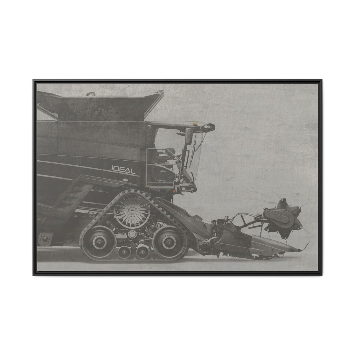 Fendt Ideal Side View | Framed Photo Wall Art on Canvas