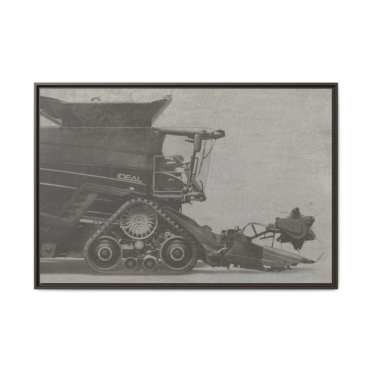 Fendt Ideal Side View | Framed Photo Wall Art on Canvas
