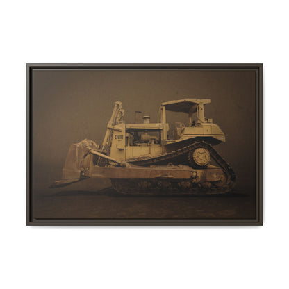 Legacy D8N Dozer Photo Wall Art on Framed Canvas | Industrial Artwork