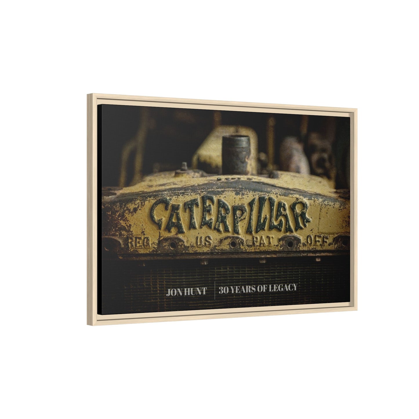 Personalized - Jon Hunt - Crawler Grill | Photo Wall Art on Framed Canvas