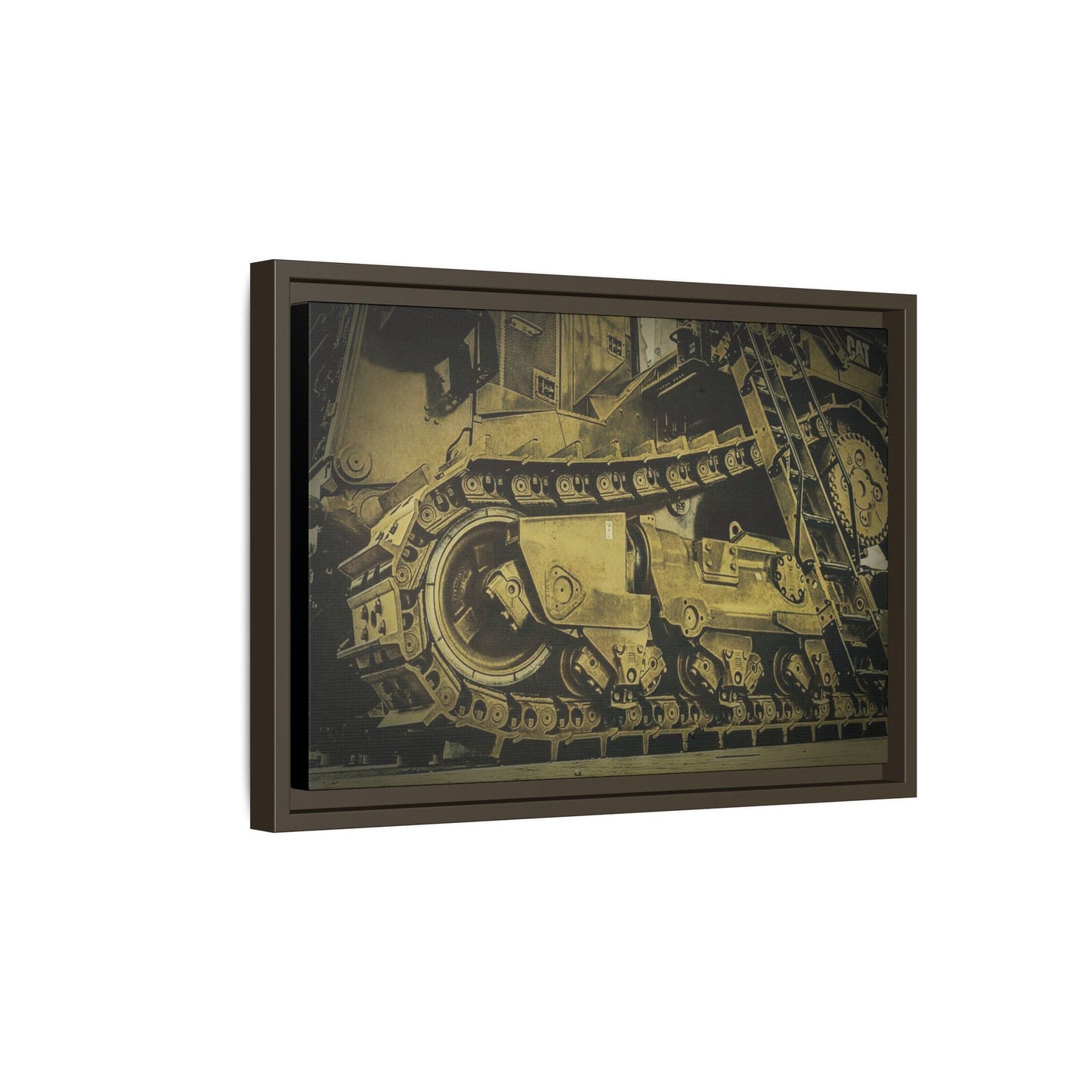 Big D11 Dozer Detail | Photo Art on Framed Canvas