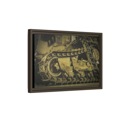 Big D11 Dozer Detail | Photo Art on Framed Canvas