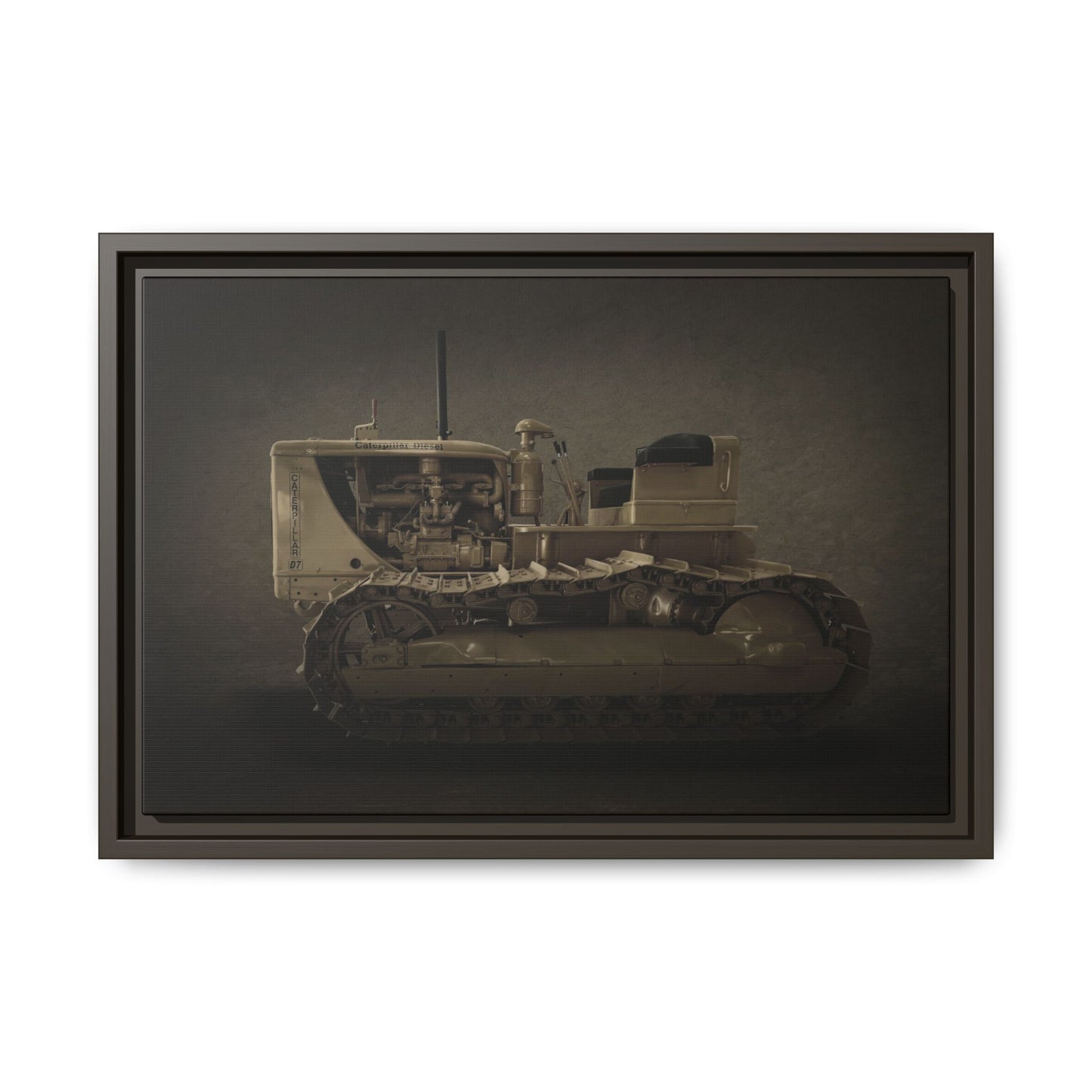 Classic D7 Crawler Photo Art on Framed Canvas