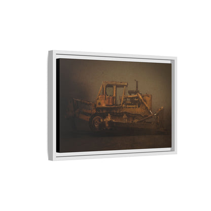 Classic D8 Dozer | Framed Wall Art on Stretched Canvas