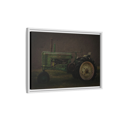 Vintage John Deere G | Framed Wall Art on Stretched Canvas