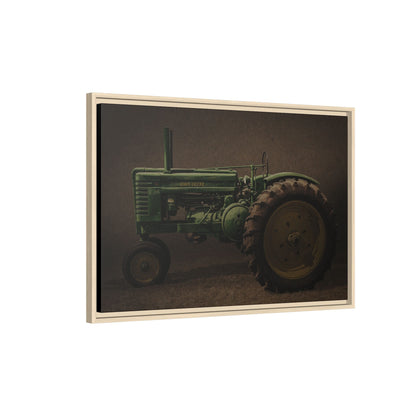 Vintage John Deere Model G | Framed Wall Art on Stretched Canvas