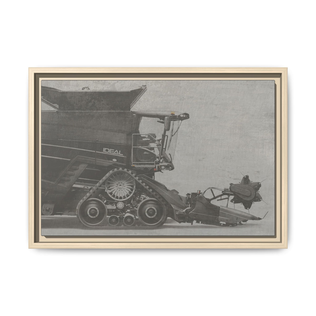 Fendt Ideal Side View | Framed Photo Wall Art on Canvas