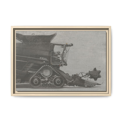 Fendt Ideal Side View | Framed Photo Wall Art on Canvas
