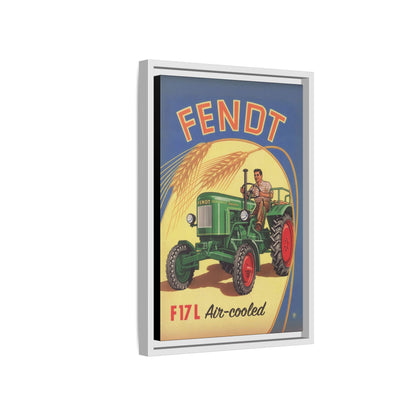 Vintage Fendt 12HP Advertisement | Wall Art on Framed Canvas