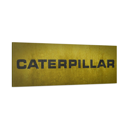 Vintage Big Yellow Matte Canvas Print