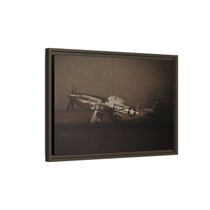 P-51 MUSTANG | Framed Wall Art on Stretched Canvas