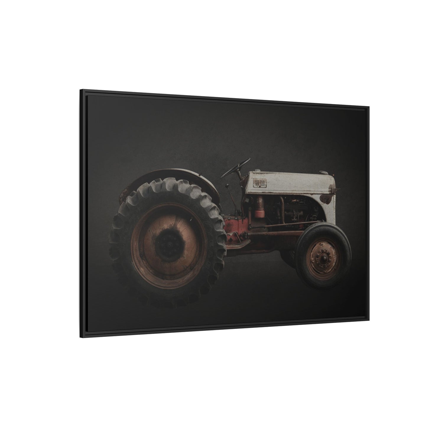 Vintage Ford 8N Tractor Photo Wall Art on Canvas