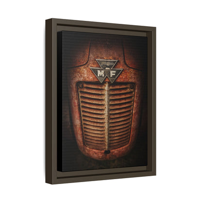 Vintage Rusty Massey Grill on Canvas