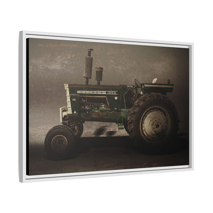 Classic Oliver 1855 Tractor | Framed Wall Art on Stretched Canvas