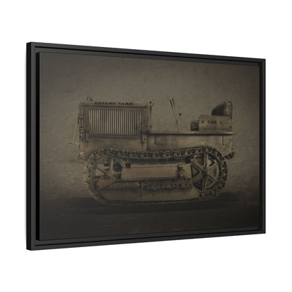 Vintage Crawler 10 'TEN' Tractor | Photo Wall Art on Framed Canvas