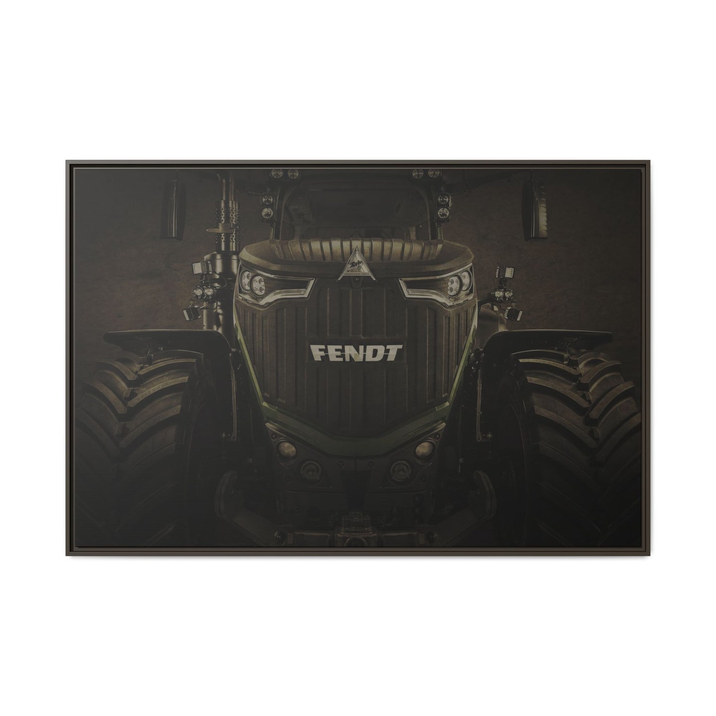 Fendt 1000 Coming At You | Framed Wall Art on Stretched Canvas