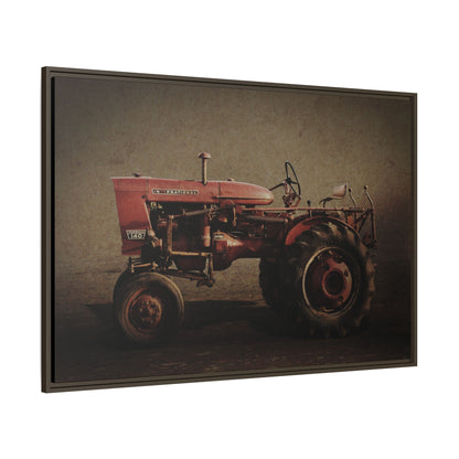 Vintage Farmall Model 140 Tractor | Framed Wall Art on Stretched Canvas