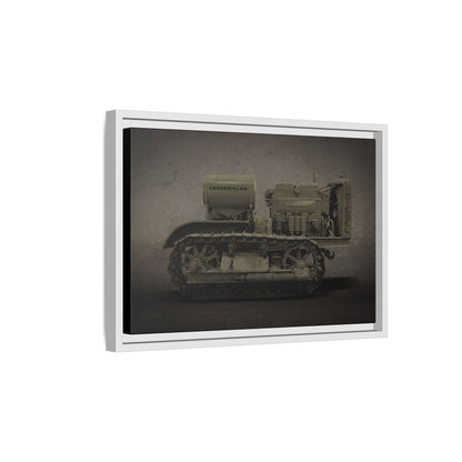 Vintage 60 'Diesel' Crawler | Framed Photo Wall Art on Canvas