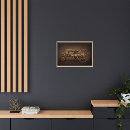 Vintage Ford Fordson Steel Wheel | Wall Art on Framed Canvas
