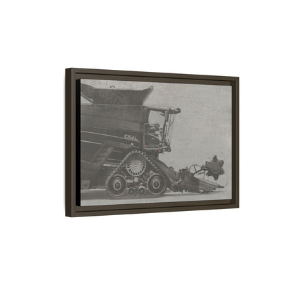 Fendt Ideal Side View | Framed Photo Wall Art on Canvas