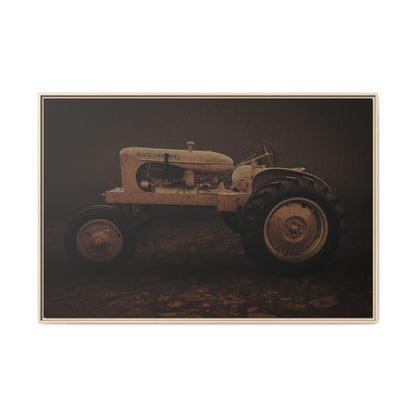 Vintage Allis Chalmers WC | Framed Wall Art on Stretched Canvas