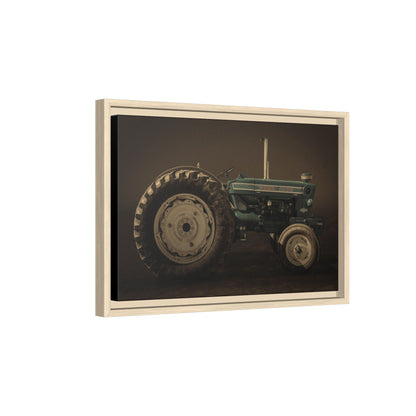 Classic Ford 7000 Tractor Photo Wall Art | Framed Stretched Canvas