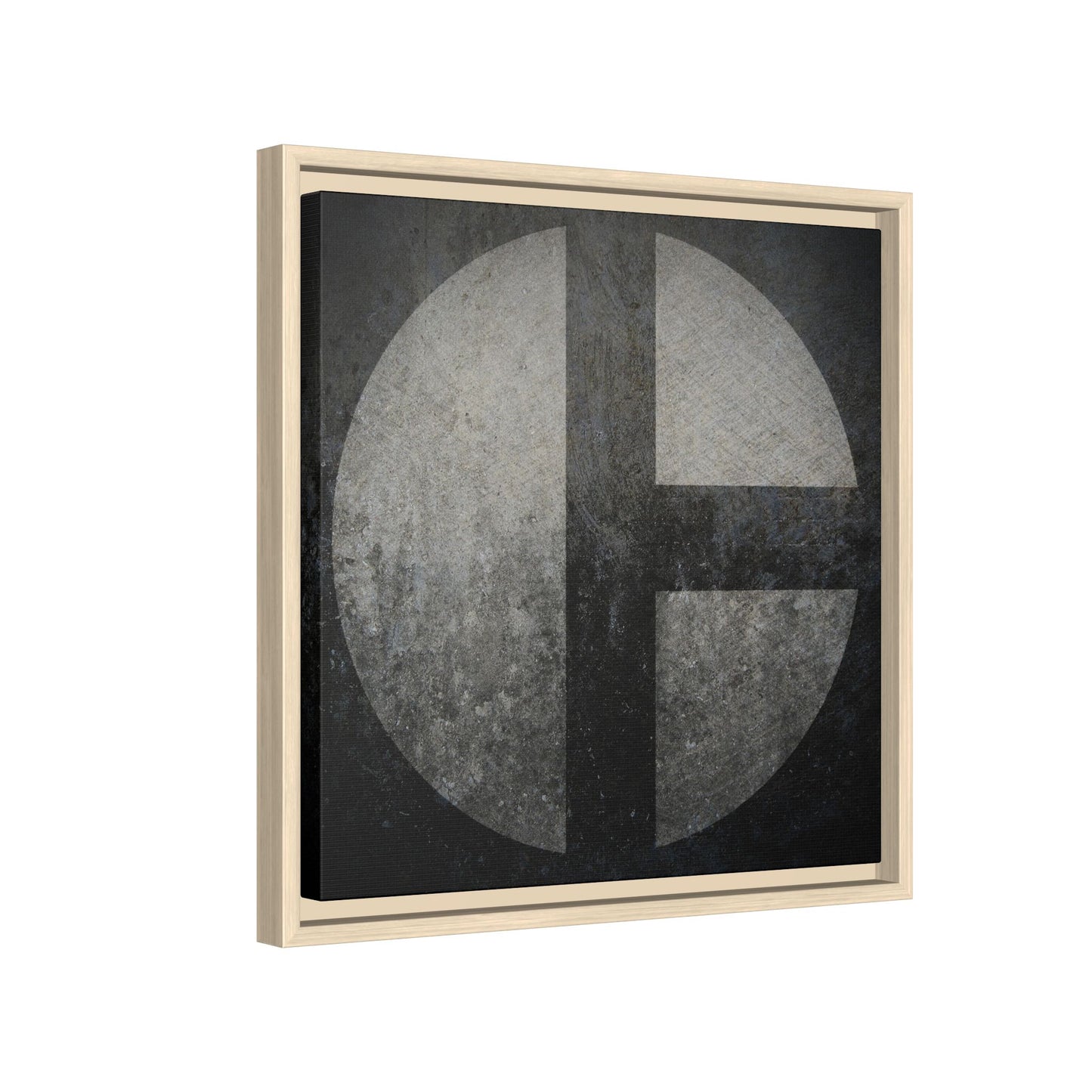C Moon  | Framed Wall Art on Stretched Canvas