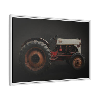 Vintage Ford 8N Tractor Photo Wall Art on Canvas
