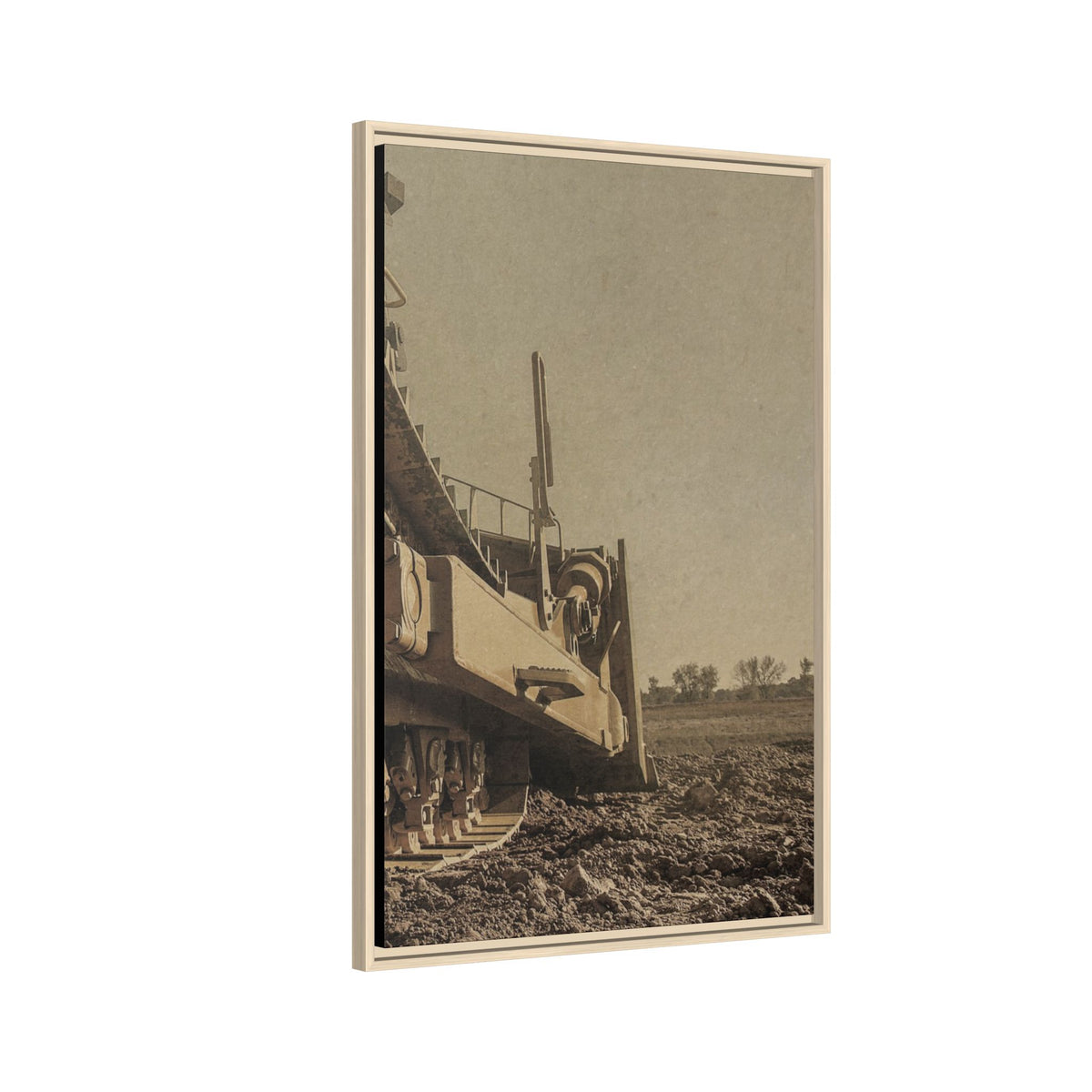 Epic D8 Dozer Track | FRAMED | Right Panel