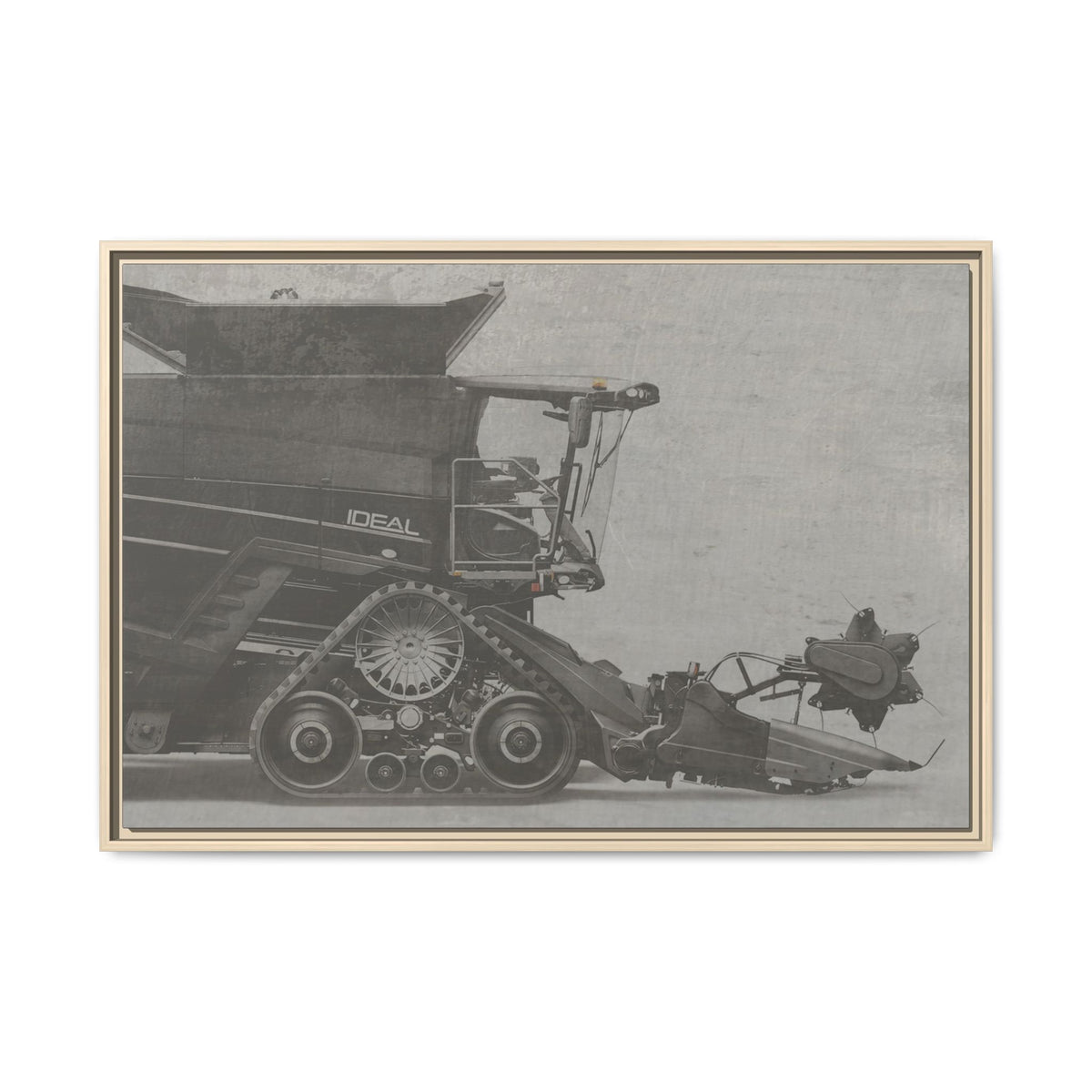 Fendt Ideal Side View | Framed Photo Wall Art on Canvas