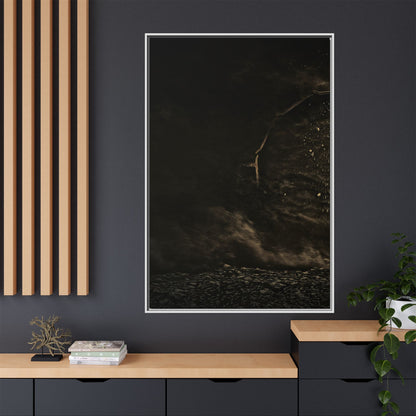Dramatic Undercarriage | FRAMED | Left Panel