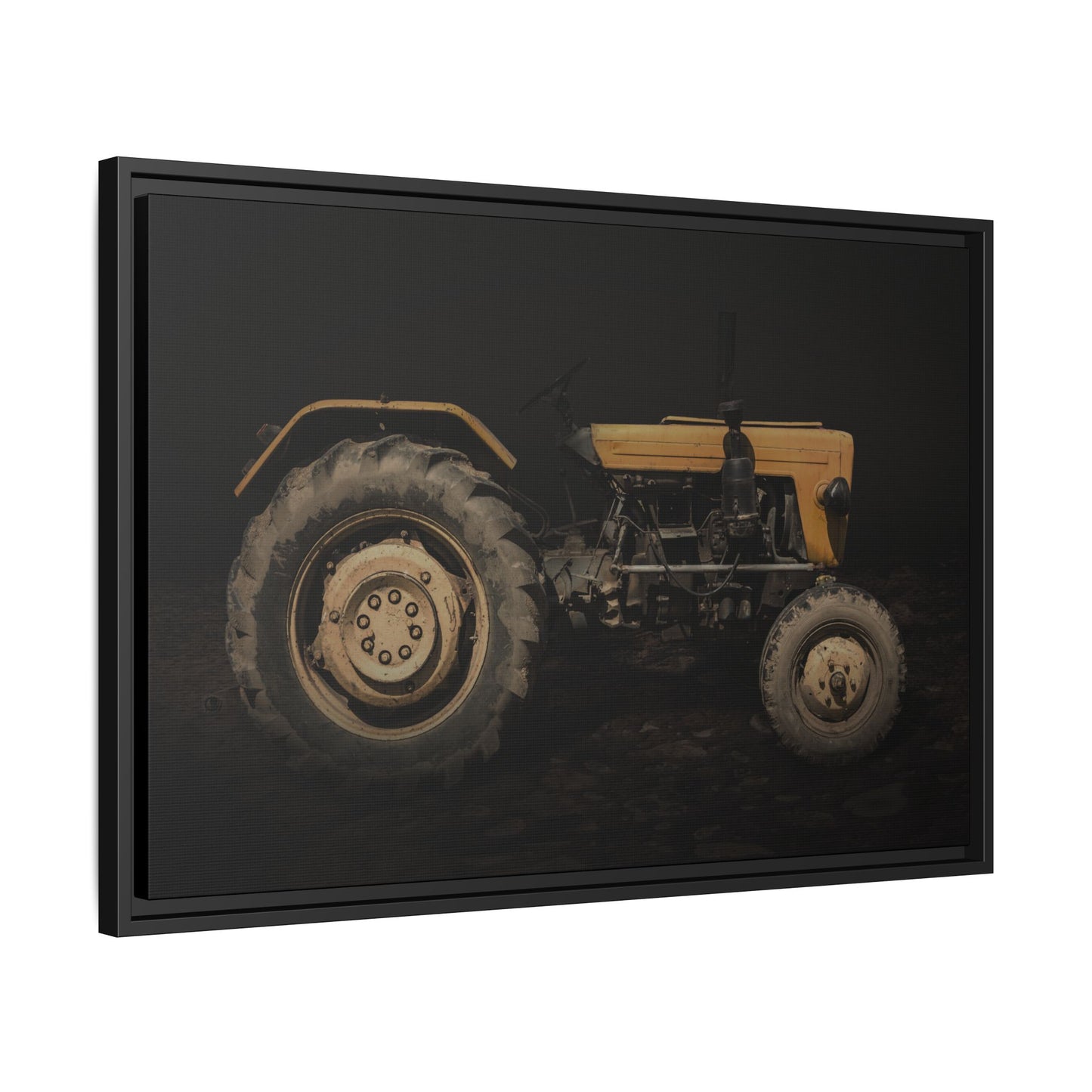 Vintage Usra Tractor Photo Wall Art on Canvas