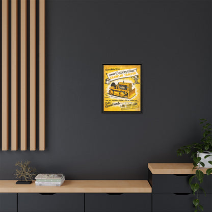 Junior Crawler Vintage Advertisement Art | Framed Wall Art on Canvas