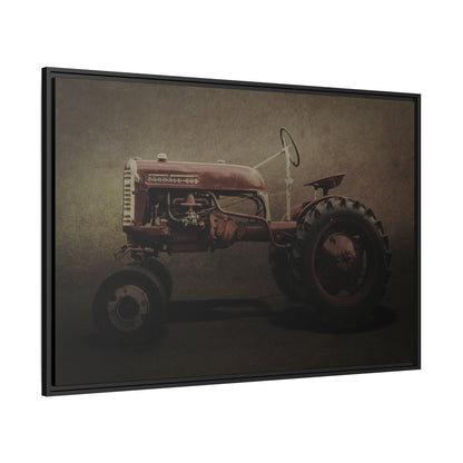 Vintage Farmall Cub Tractor | Framed Wall Art on Stretched Canvas