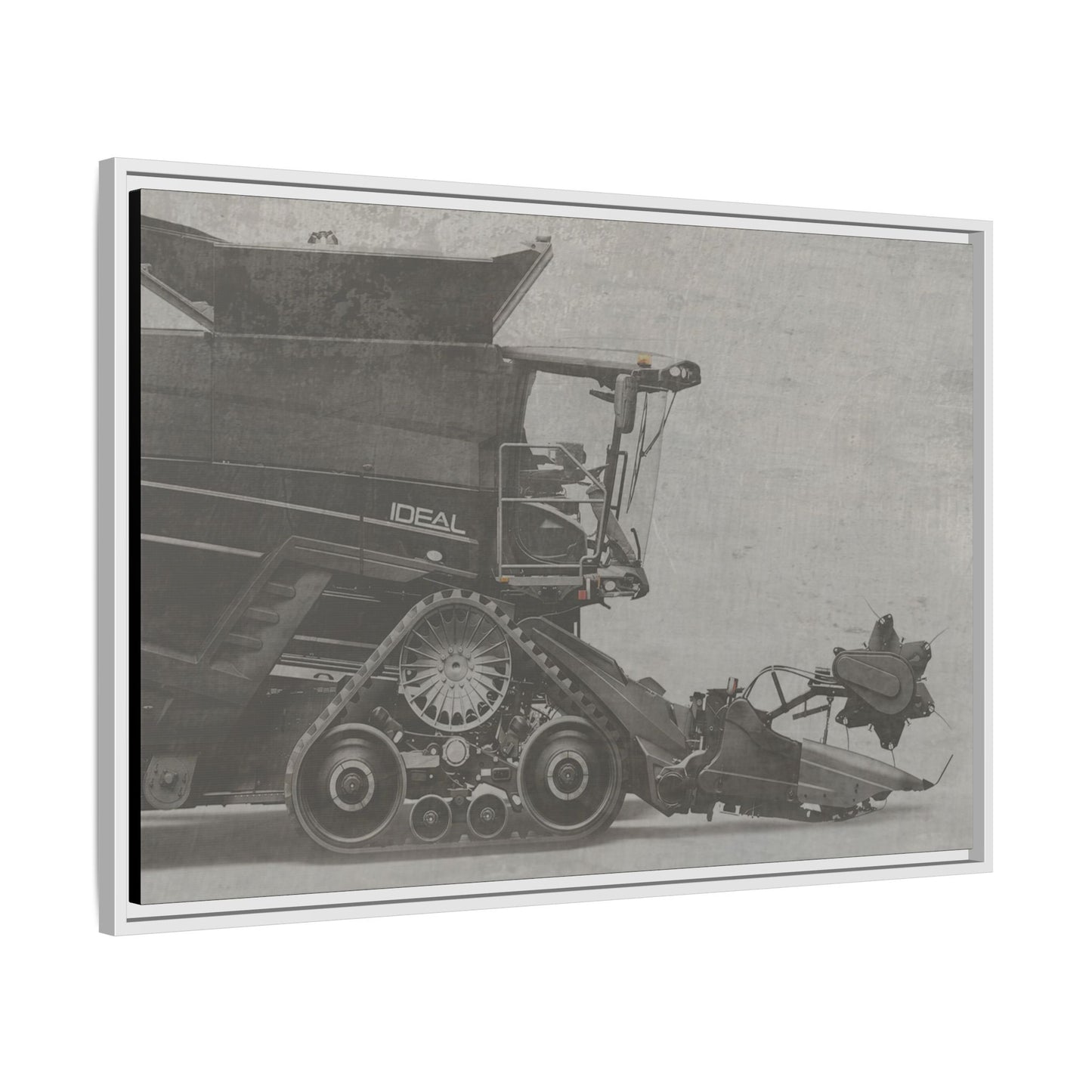 Fendt Ideal Side View | Framed Photo Wall Art on Canvas
