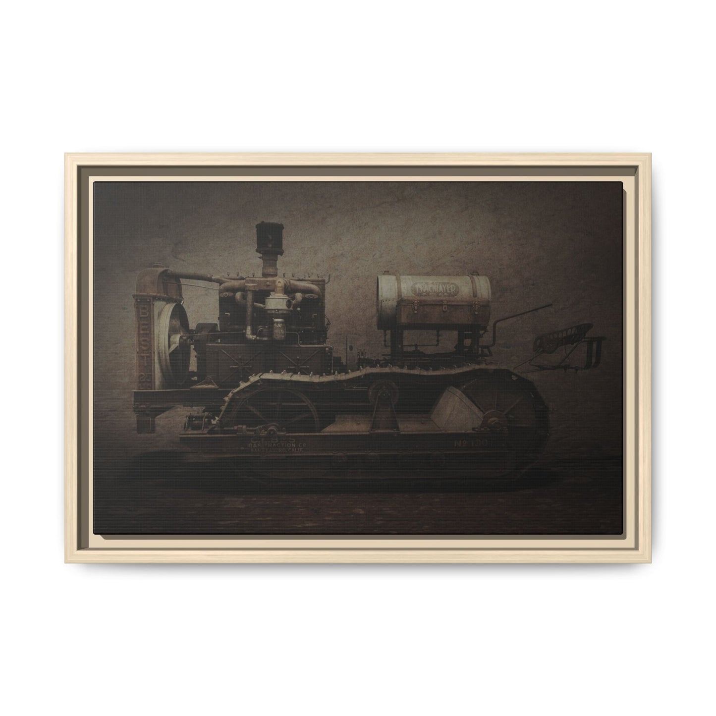 Vintage HOLT BEST 25 Crawler | Framed Wall Art on Stretched Canvas