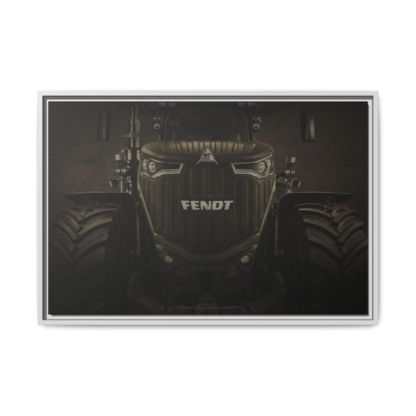 Fendt 1000 Coming At You | Framed Wall Art on Stretched Canvas