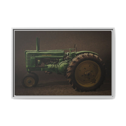 Vintage John Deere Model G | Framed Wall Art on Stretched Canvas