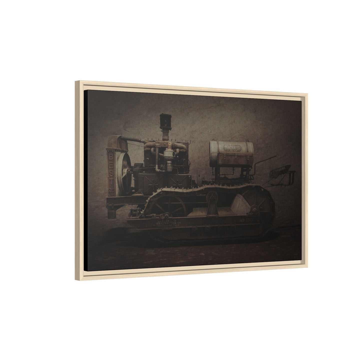 Vintage HOLT BEST 25 Crawler | Framed Wall Art on Stretched Canvas