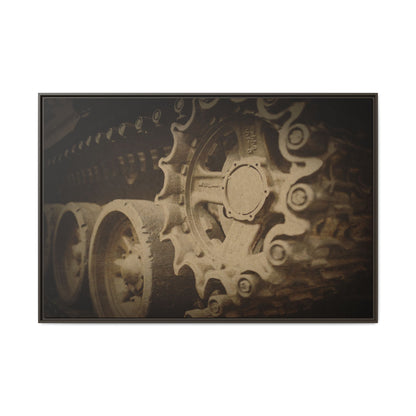 Weathered Crawler CloseUp | Framed Wall Art on Stretched Canvas