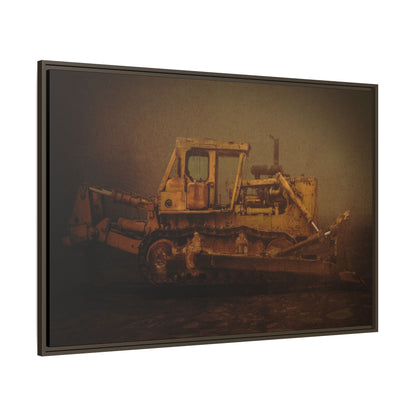 Classic D8 Dozer | Framed Wall Art on Stretched Canvas
