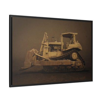 Legacy D8N Dozer Photo Wall Art on Framed Canvas | Industrial Artwork