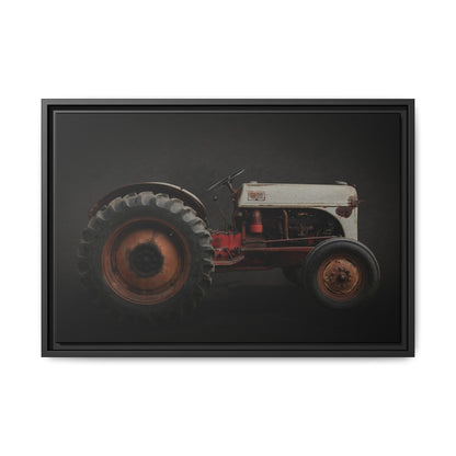 Vintage Ford 8N Tractor Photo Wall Art on Canvas