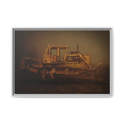 Classic D8 Dozer | Framed Wall Art on Stretched Canvas