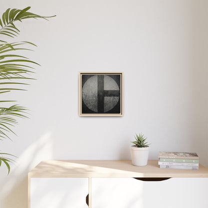 C Moon  | Framed Wall Art on Stretched Canvas