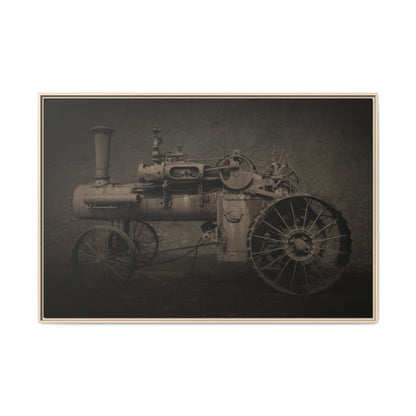 Vintage CASE 65 HP Tractor Photo Wall Art on Canvas