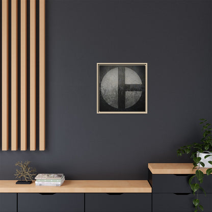 C Moon  | Framed Wall Art on Stretched Canvas