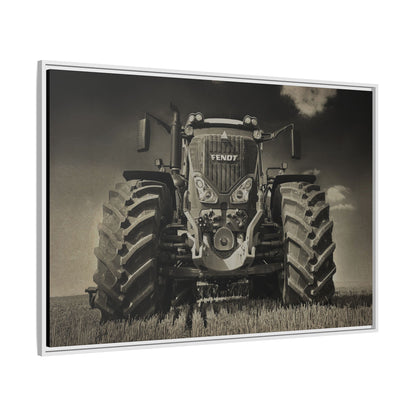 Fendt 800 Vario Coming At You | Framed Photo Wall Art on Canvas