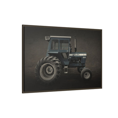 Vintage Ford 8600 Tractor Photo Wall Art on Canvas