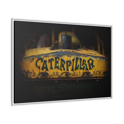 Vintage  Crawler Grill | Framed Wall Art on Stretched Canvas